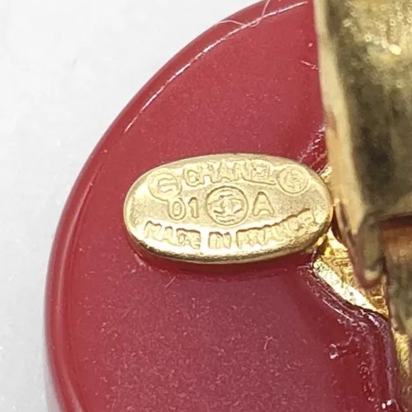 CHANEL 01A Peony Earrings - Picture 5 of 9